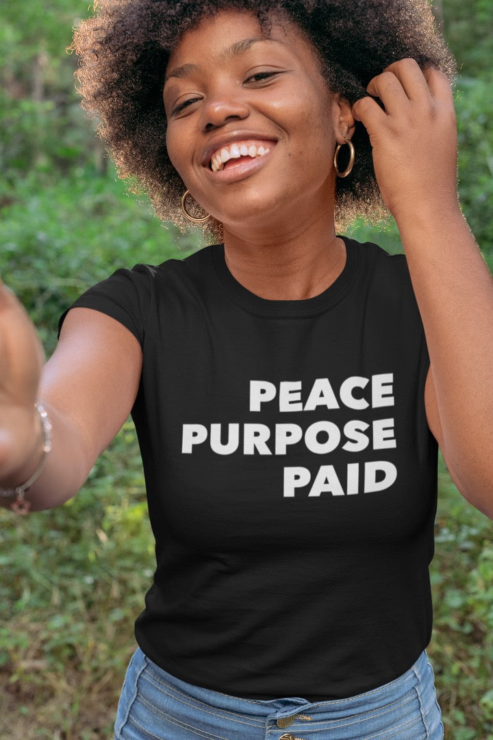 Peace Purpose Paid Short Sleeve