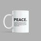 Peace Will Change My Life